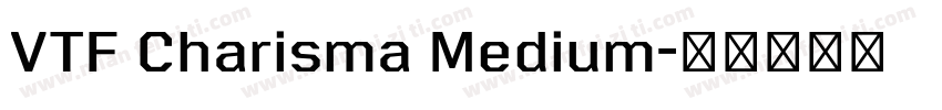 VTF Charisma Medium字体转换